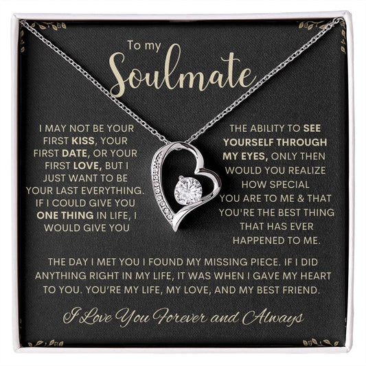 To My Soulmate | Forever Love Necklace